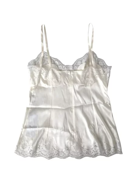 Maiou Dolce & Gabbana din satin alb