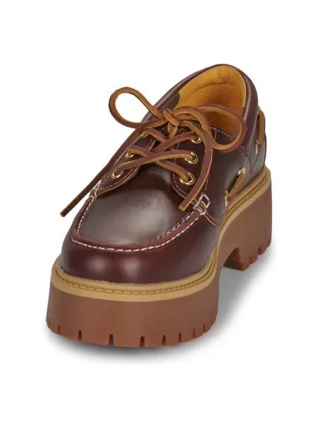 Mokasíny Timberland v městském stylu s kamínky hnědé