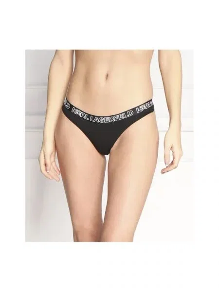Karl Lagerfeld Tanga ikonik fekete