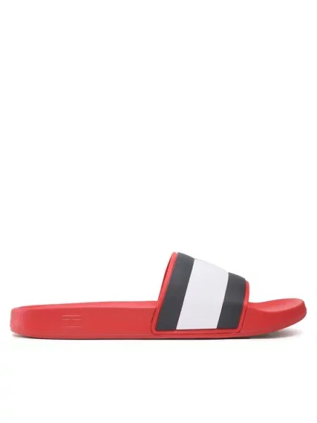 Tommy Hilfiger Šlepetės Rubber Th Flag Pool Slide raudona