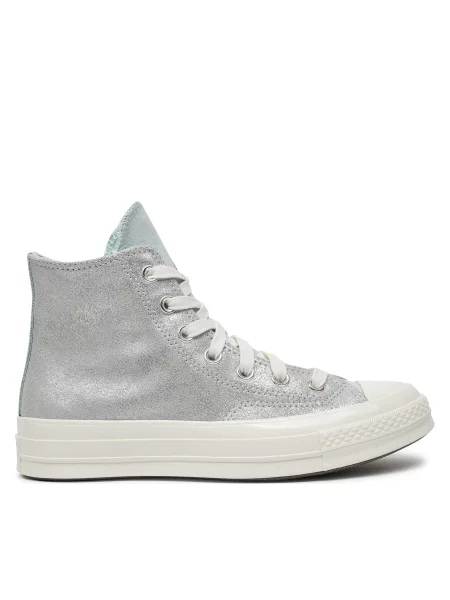 Замшевые кеды Converse серые