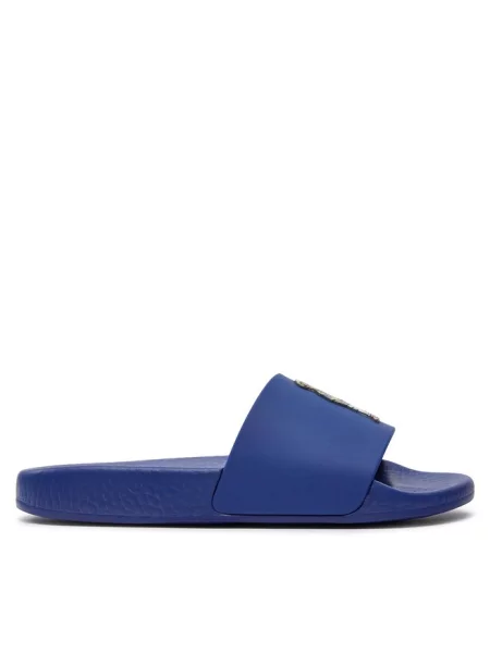 Klapki Polo Ralph Lauren niebieskie