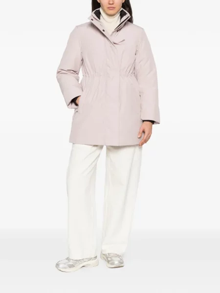 Geacă parka Canada Goose cu cordon roz