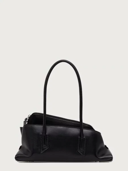 The Attico La Passeggiata Small geantă shopper pentru femei din piele