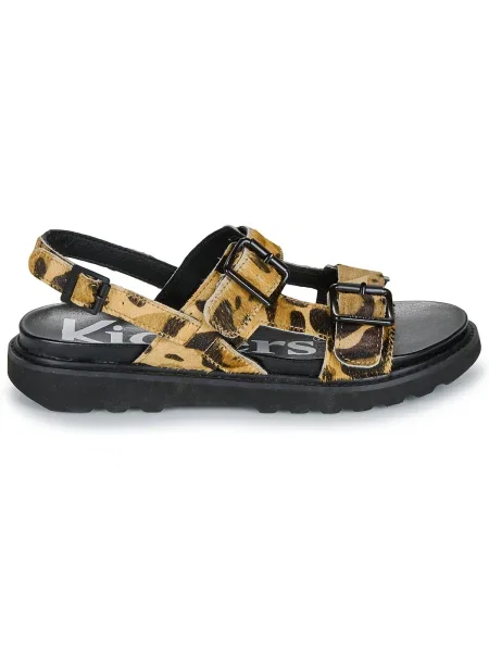 Pantofi Kickers maro