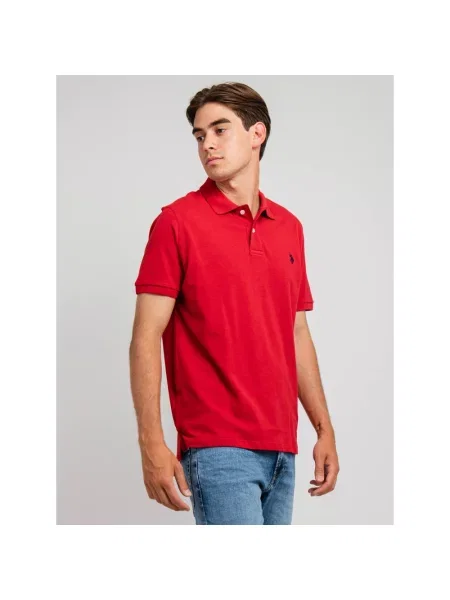 Koszulka polo U.s Polo Assn. czerwona