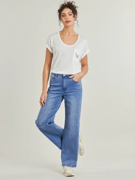Blugi Les Petites Bombes albastru