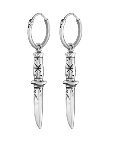 Haze&Glory Uhani srebrna