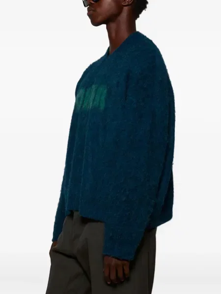 Пуловер Martine Rose синьо