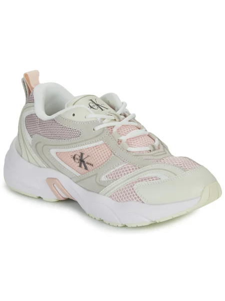 Sneakerși Calvin Klein Jeans plasă retro tenis