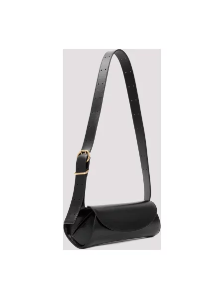 Torebka Jil Sander skórzana czarna