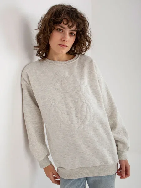 Hanorac cu glugă Fashionhunters gri