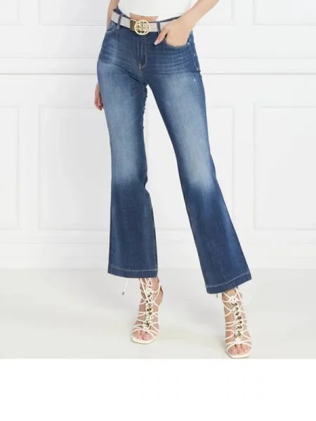 GUESS Blugi SEXY BOOT albastru