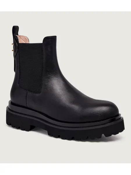 Coccinelle De piele ghete chelsea Coccinelle Mavery negru