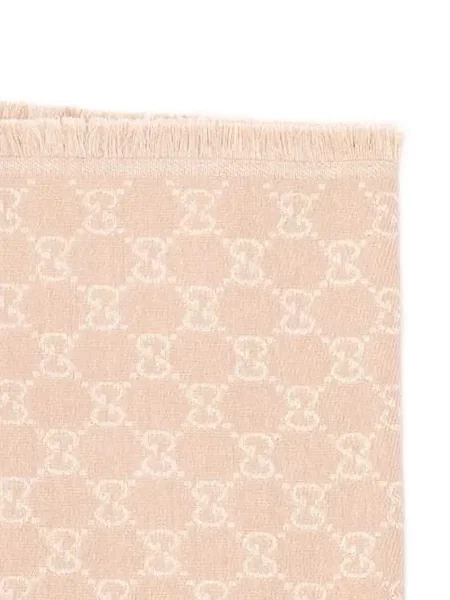 Κασκόλ Gucci ζακάρ ροζ