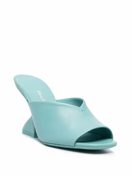 Sandale Ferragamo din piele albastru