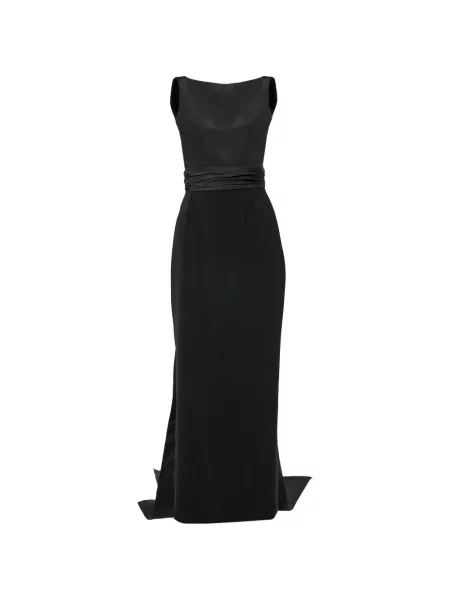 Rochie Carolina Herrera cu funde negru