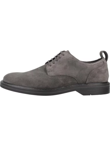 Półbuty Clarks koronkowe klasyczne szare