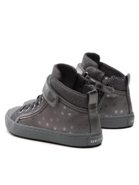 Boty Geox J KALISPERA GIRL šedé