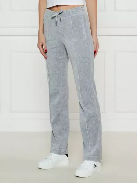 Velúr ruha Juicy Couture szürke