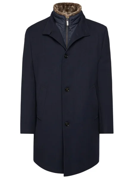 Bugatti Преходно палто тъмносин