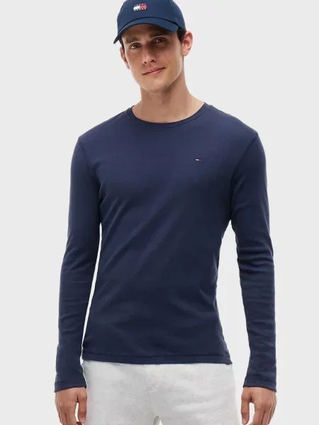 Лонгслів Tommy Jeans синій