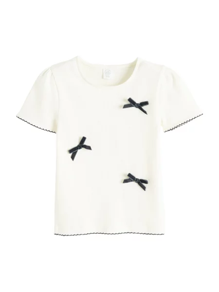 COOL CLUB by SMYK Tricou crem negru