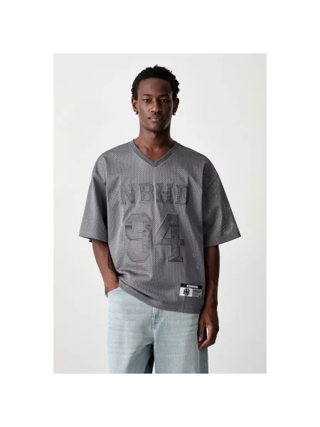 Neighborhood T-shirt szara
