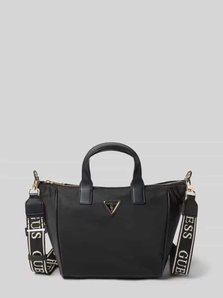 Shopperka Guess z logo czarna