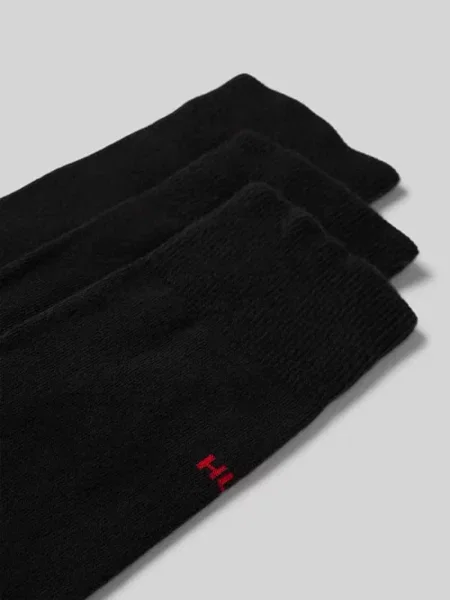 Długie skarpety Hugo Boss z logo czarne