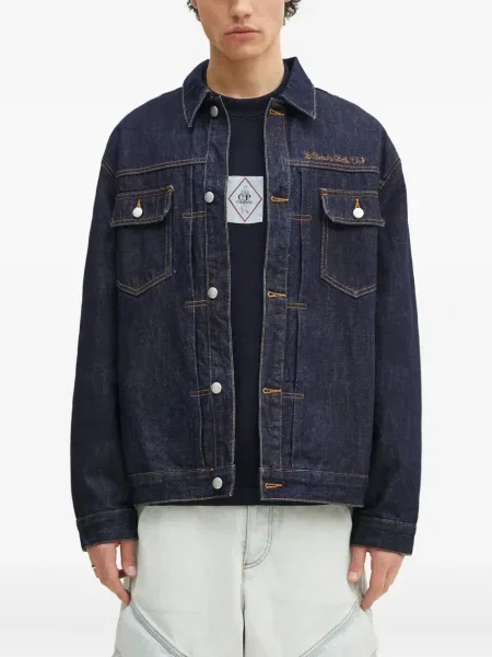 Kurtka jeansowa dziecięca Billionaire Boys Club niebieska