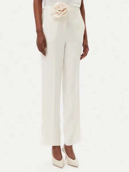Marella Pantaloni din Lello alb