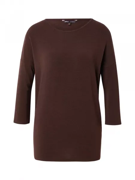 ONLY Tricou ONLGLAMOUR închis maro