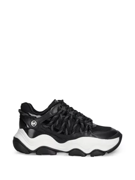Top Michael Michael Kors din piele cu imagine maro