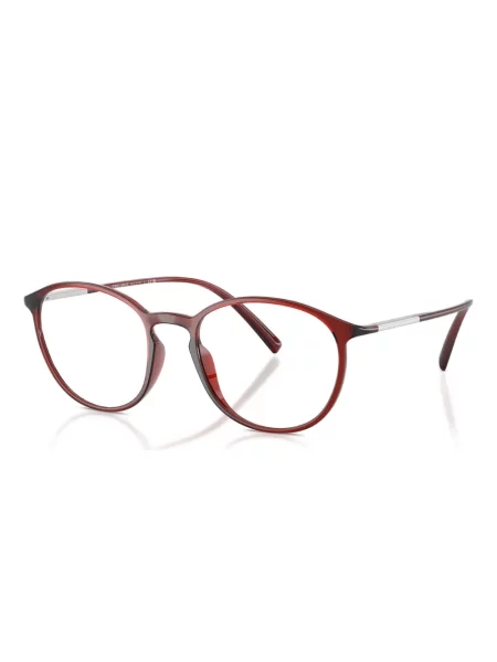 Ochelari de soare Giorgio Armani transparente roșu