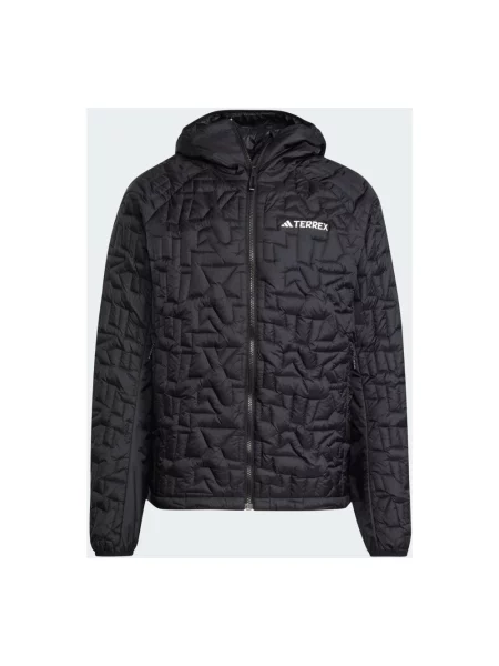 Kurtka adidas Terrex Xperior PrimaLoft Loose Fill Insulated z kapturem puro S czarny