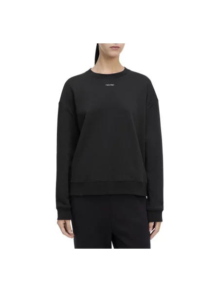 Bluza Calvin Klein z logo czarna