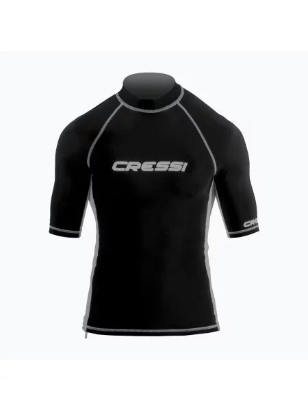 Мъжка банска риза Cressi Rash Guard S/SL black черно