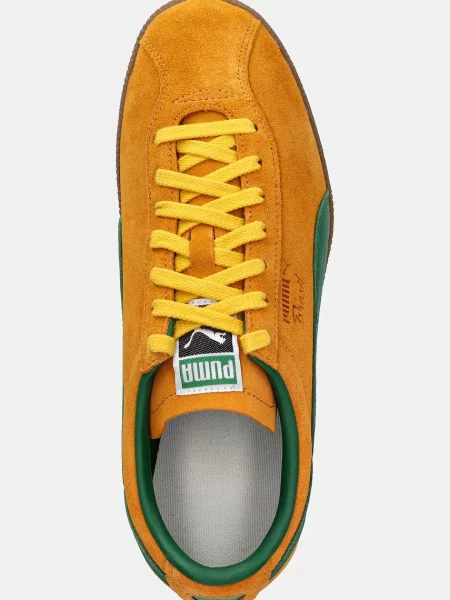 Puma velúr sportcipő Brasil narancsszínű