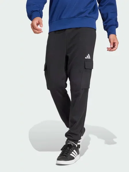 Джогери adidas Adidas Essentials комбінований верх чорний
