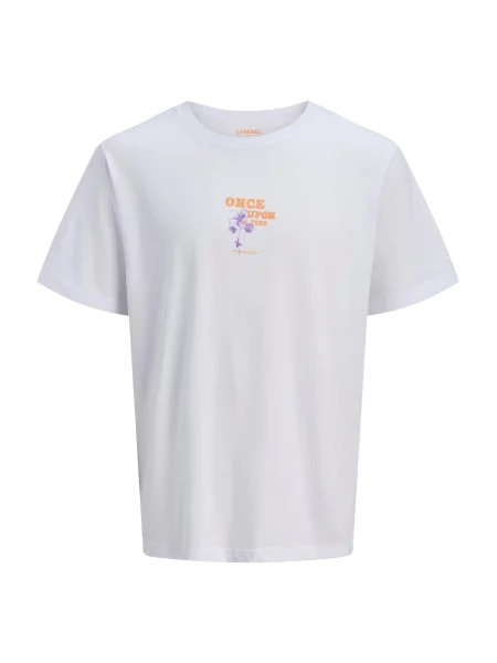 JJ Rebel Tricou JREBRILEY lila / portocaliu alb