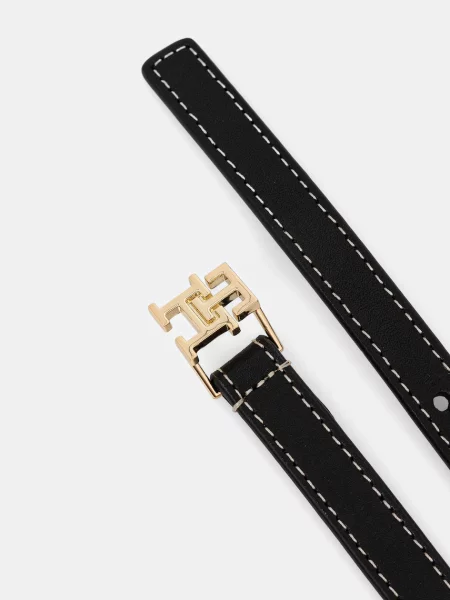 Tommy Hilfiger skórzany czarny