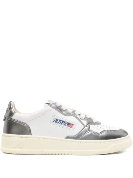 Sneakerși Autry din piele alb