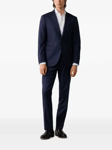 Sacou Hackett London de lână albastru