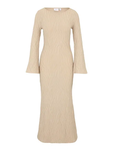 Vila Petite Obleka VISORE temno / greige siva