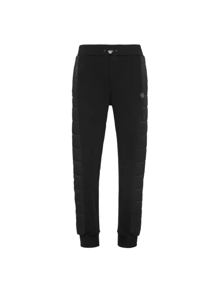 Spodnie Philipp Plein do biegania czarne