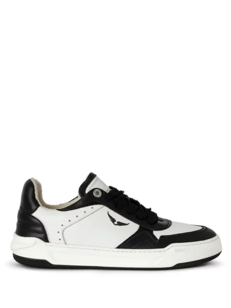 Sneakerși Zadig&voltaire din piele negru