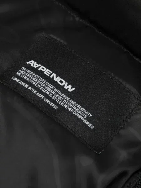Μπουφάν Aape By *a Bathing Ape® με σχέδιο παραλλαγής μαύρο