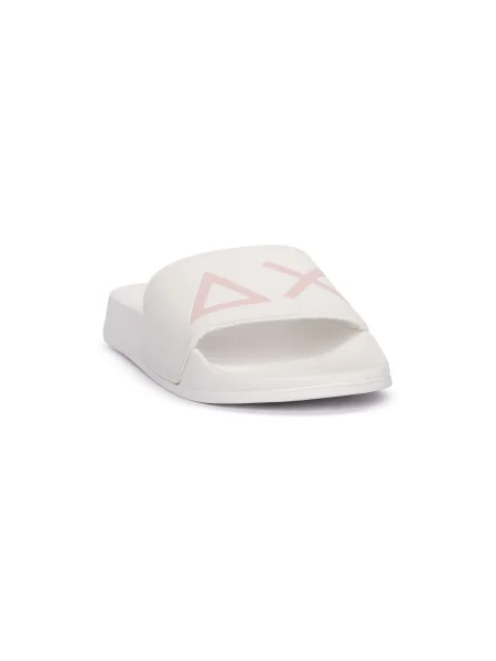 Pantofi Sun68 alb