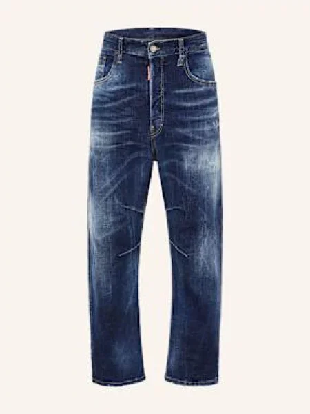 Jeansy Ducati Kawaii Straight Fit blau niebieskie